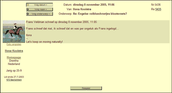 Snapshot Bericht lezen