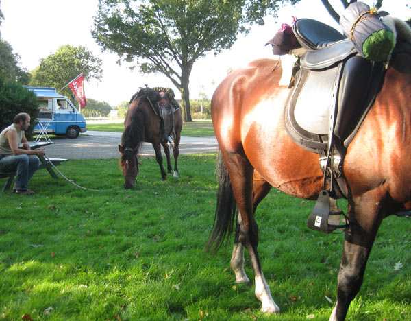 Mee op trektocht